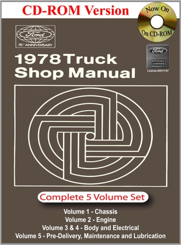 1978 Ford Truck Shop Manual