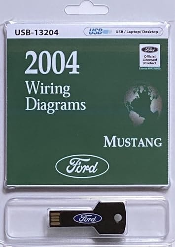 2004 Mustang Wiring Diagrams (USB)