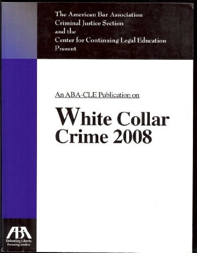 White Collar Crime 2008 (Product Code:CEN08WCCB)