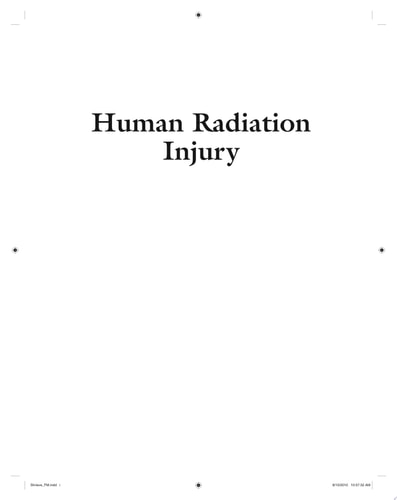 Human Radiation Injury