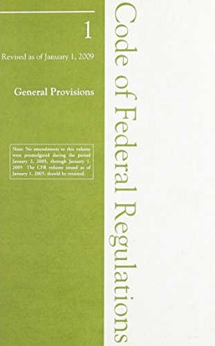 2009 01 CFR