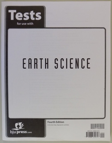 Earth Science Test Grade 8 4th Edition