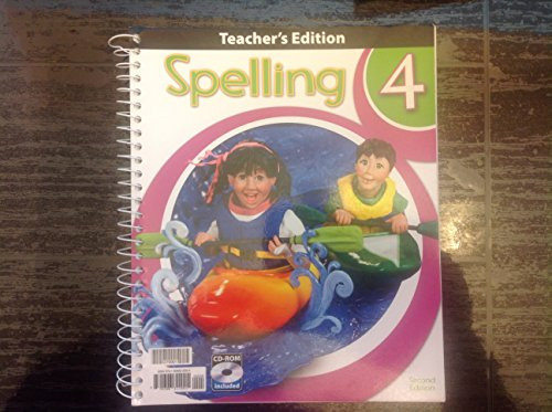 Spelling 4 Te Bk and CD 2nd Ed