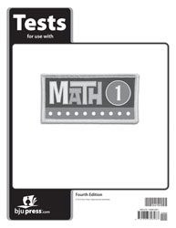Math Tests Grd 1 4th Edition