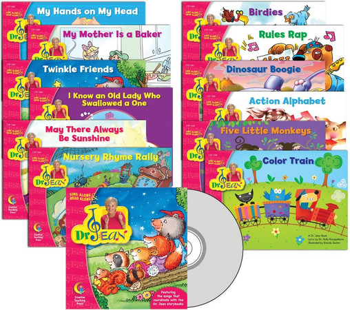 DR. JEAN LAP BOOK VARIETY PACK WITH CD