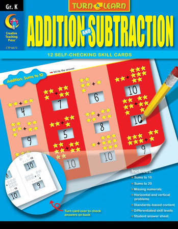 Turn and Learn Addition and Subtraction Gr. K