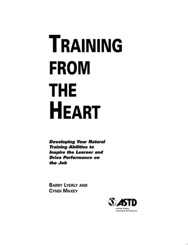 Training from the Heart
