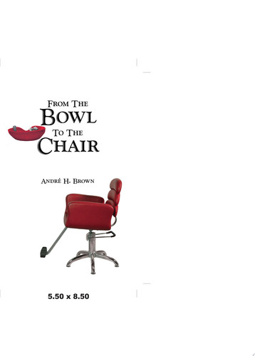 From the Bowl to the Chair