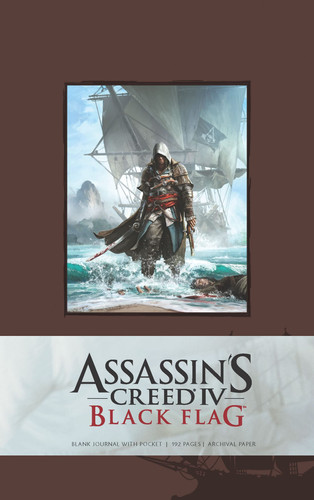 Assassin's Creed IV Black Flag Hardcover Blank Journal