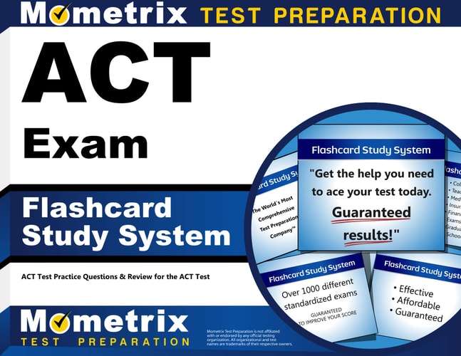 ACT Exam Flashcard Study System: ACT Test Practice Questions & Review