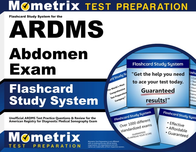 Flashcard Study System for the ARDMS Abdomen Exam: ARDMS Test Practice