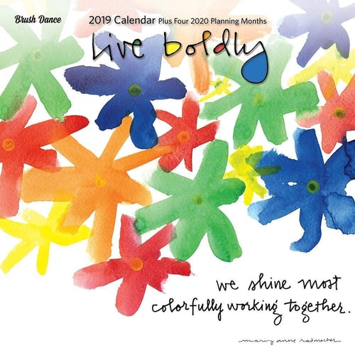 Live Boldly 2019 Calendar