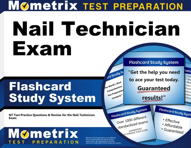 Nail Technician Exam Flashcard Study System: NT Test Practice Questions & Review for the Nail Technician Exam