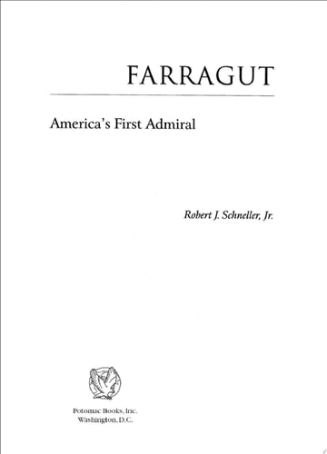 Farragut America's First Admiral