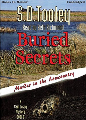 BURIED SECRETS (Unabridged MP3-CD) by S.D. Tooley (Sam Casey Series, Book 8), Read by Beth Richmond