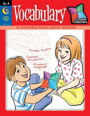 Cootie Catchers, Vocabulary, Grade 4