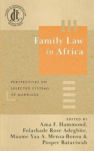 Family Law in Africa Perspectives on Selected Systems of Marriage