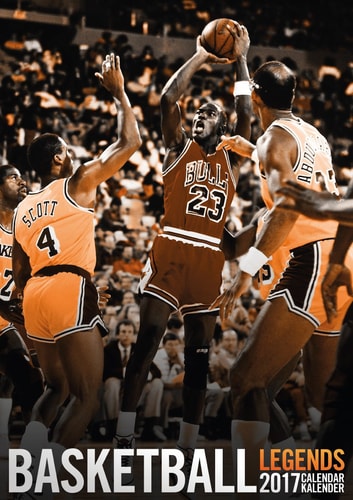 Basketball Legends 2017 Calendar