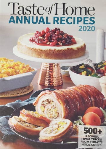 Taste of Home Annual Recipes, 2020
