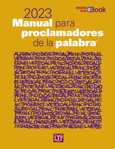 Manual para proclamadores de la palabra® 2023 Libro electrónico en formato fijo