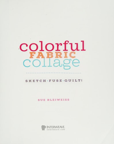Colourful Fabric Collage