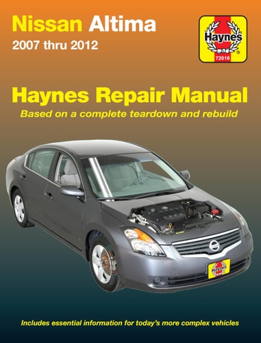 Nissan Altima: 2007 thru 2012