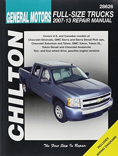 Chilton Total Car Care General Motors Full Size Trucks 2007-13