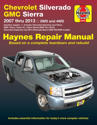 Chevrolet Silverado & GMC Sierra/Sierra Denali (1500), Silverado & GMC Sierra (2500 HD & 3500), Avalanche, Suburban, Tahoe, Yukon/Yukon XL & Yukon Denali Haynes Repair Manual