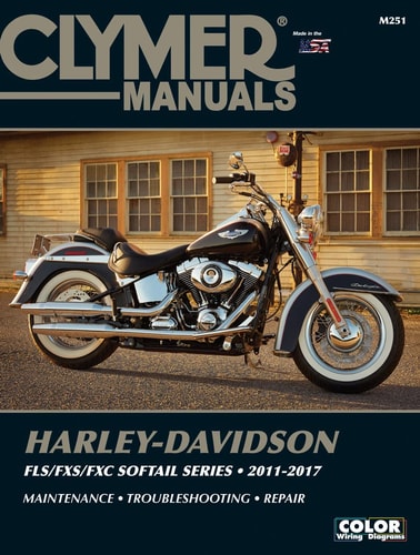 Harley-Davidson FLS-FXS-FXC Softail Series 2011 - 2017 Maintenance, Troubleshooting, Repair