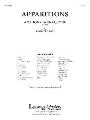 Apparitions Conductor Score