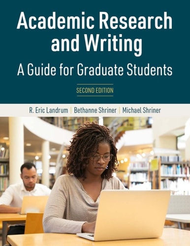 Academic Research and Writing: A Guide for Graduate Students