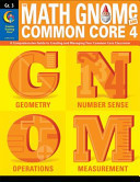 3rd Grd Math Gnome & Common Core Four