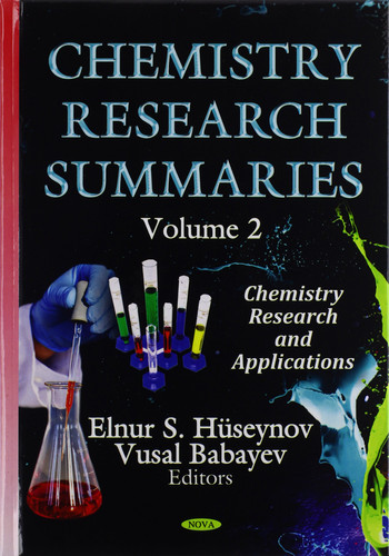 Chemistry Research Summaries Volume 2