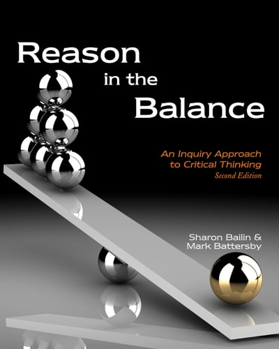 Reason in the Balance An Inquiry Approach to Critical Thinking