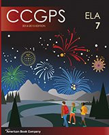 CCGPS in Grade 7 English Language Arts: 2014-2015 Edition