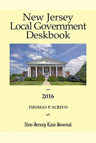 New Jersey Local Government Deskbook 2016