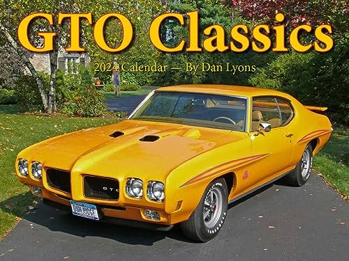 GTO Classics 2024 Wall Calendar