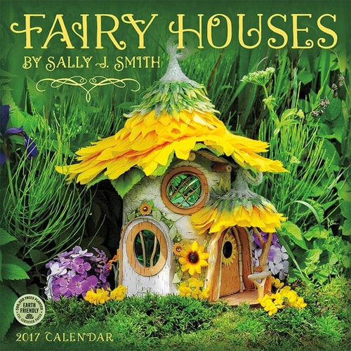 Fairy Houses 2017 Mini Wall Calendar