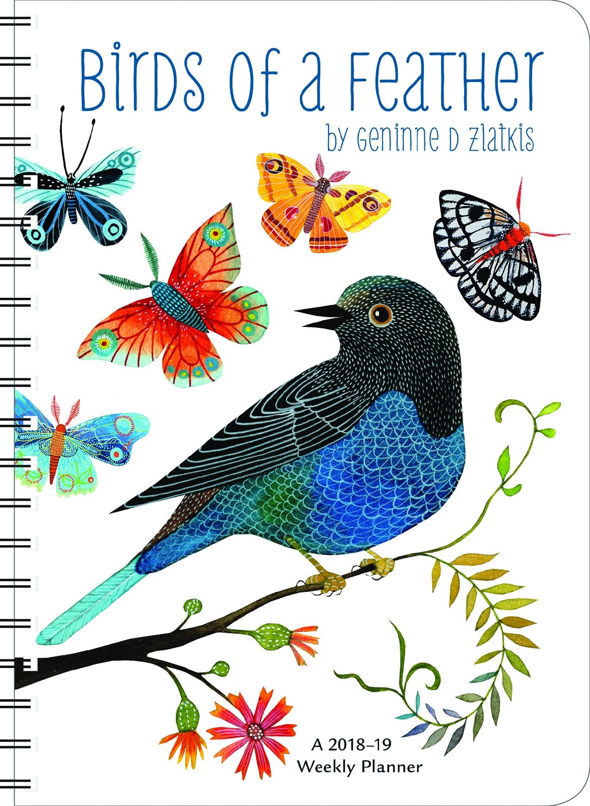 Geninne Zlatkis 2019 On-the-Go Weekly Planner: 17-Month Calendar with Pocket (Aug 2018 - Dec 2019)