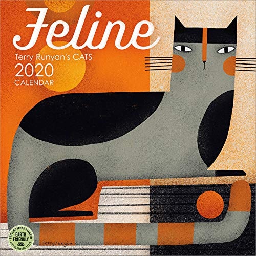 Feline 2020 Wall Calendar: Terry Runyan's Cats