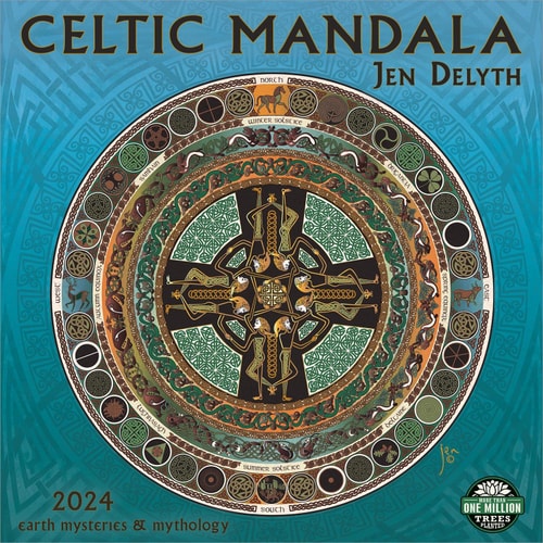 Celtic Mandala 2024 Wall Calendar: Earth Mysteries & Mythology