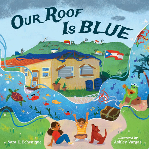 Our roof is blue