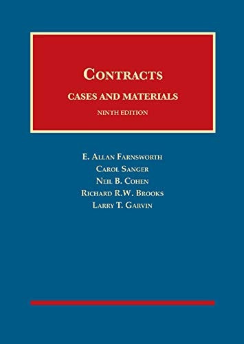 Contracts Cases and Materials