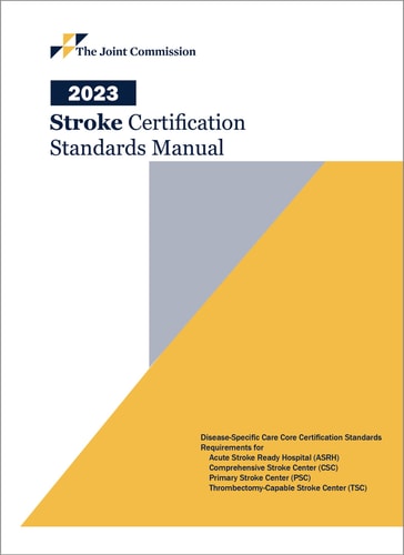 2023 Stroke Certification Standards Manual