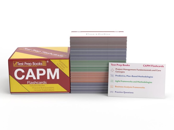 CAPM Exam Prep Study Cards 2025-2026: CAPM Test Prep and Practice Test Questions for the Certified Associate in Project Management