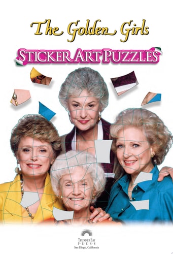 Golden Girls Sticker Art Puzzles