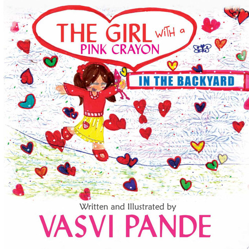 The Girl With A Pink Crayon In The Backyard
