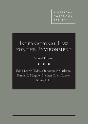 International Law for the Environment