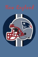 New England Football New England Team NOTEBOOK