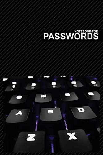Notebook for Passwords